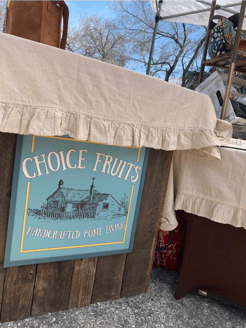 Choice Fruits at the farmers market